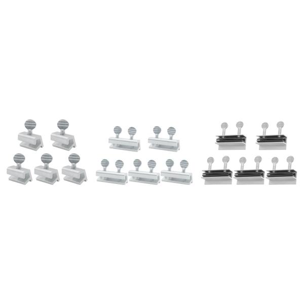 24×5.5×33mm ウィンドウリミッター スライディングウィンドウロックストッパー ドアウィンドウリミッター
