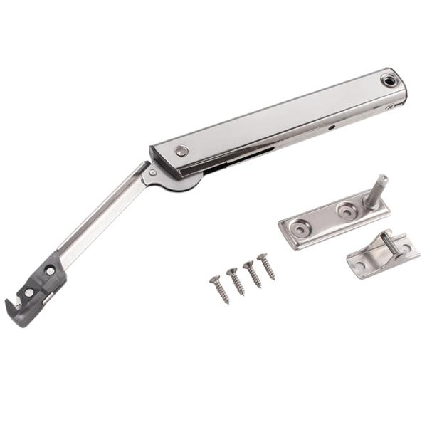 キャビネットドアヒンジ、リフトアップステイサポートヒンジホーム食器棚ランダムストップヒンジ寝室キッチンキャビネット畳用調節可能