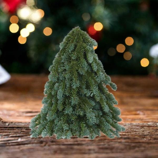 デスク クリスマスツリー フェスティバル テーブル センターピース 寝室 ホーム ダイニングルーム 33x40cm