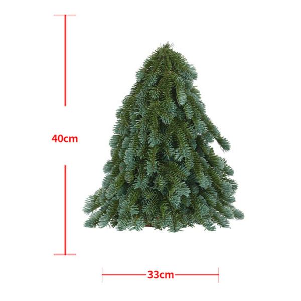 デスク クリスマスツリー フェスティバル テーブル センターピース 寝室 ホーム ダイニングルーム 33x40cm