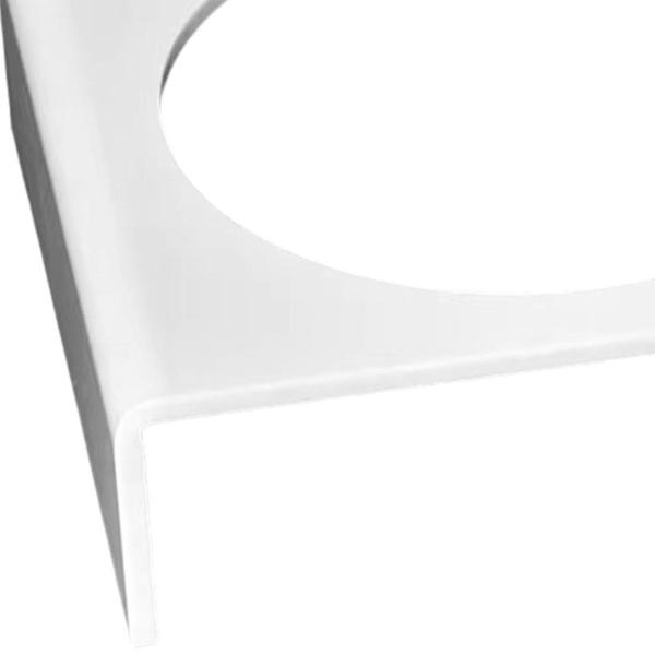 スポーツボールディスプレイスタンド 軽量 ラグビー 省スペース サッカーディスプレイラック ラージ ホワイト