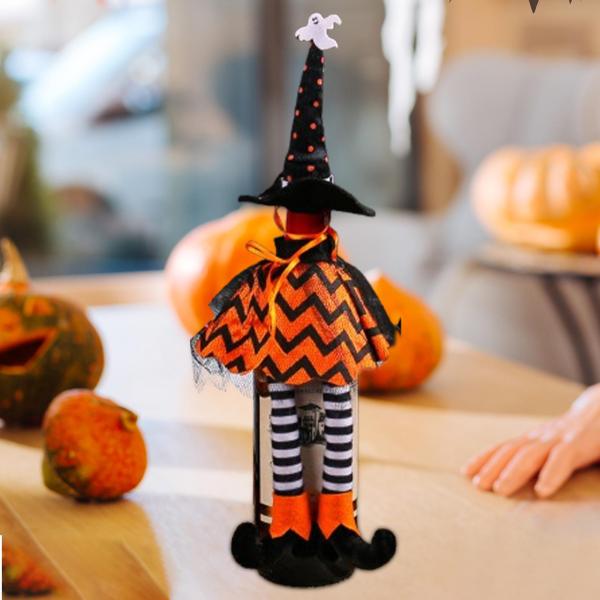 魔女の帽子 ハロウィン ワインボトルカバー ハロウィン デコレーション レストラン ホリデー オレンジ