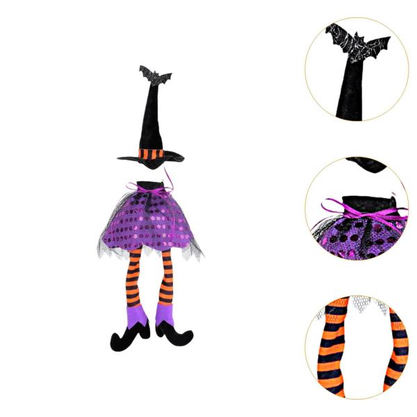 魔女の帽子 ハロウィン ワインボトルカバー ハロウィン デコレーション レストラン ホリデー パープル