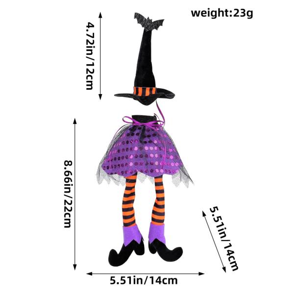魔女の帽子 ハロウィン ワインボトルカバー ハロウィン デコレーション レストラン ホリデー パープル
