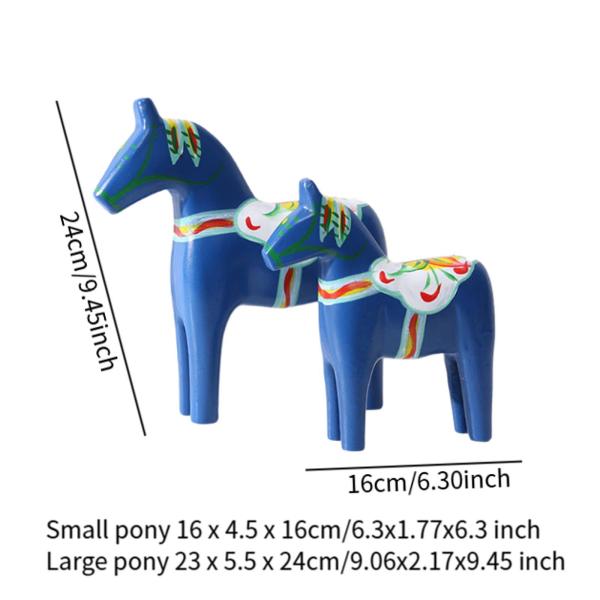 ダーラ馬の飾り、ダーラ馬の置物、装飾北欧収集品装飾伝統的な