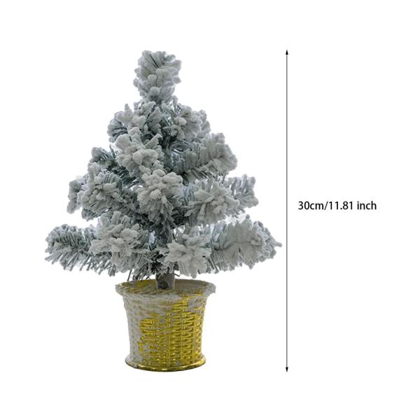 クリスマス テーブルトップ オーナメント 庭や結婚式用 小さな人工クリスマスツリー 30cm