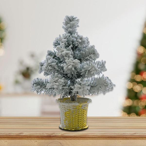 クリスマス テーブルトップ オーナメント 庭や結婚式用 小さな人工クリスマスツリー 45cm