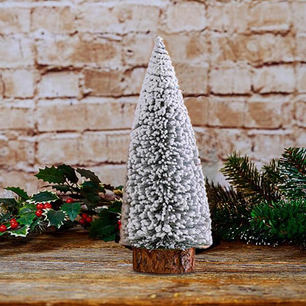 デスクトップ人工クリスマスツリー 卓上クリスマスツリー 農家のクリスマス用 8x20 cm