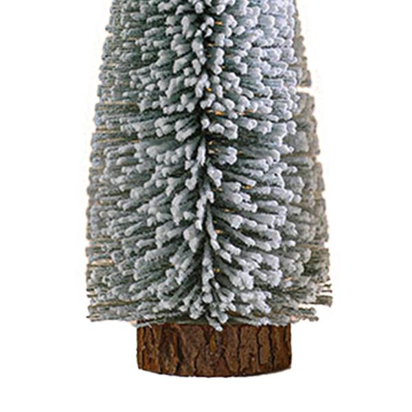 デスクトップ人工クリスマスツリー 卓上クリスマスツリー ファームハウスクリスマス用 10x26 cm