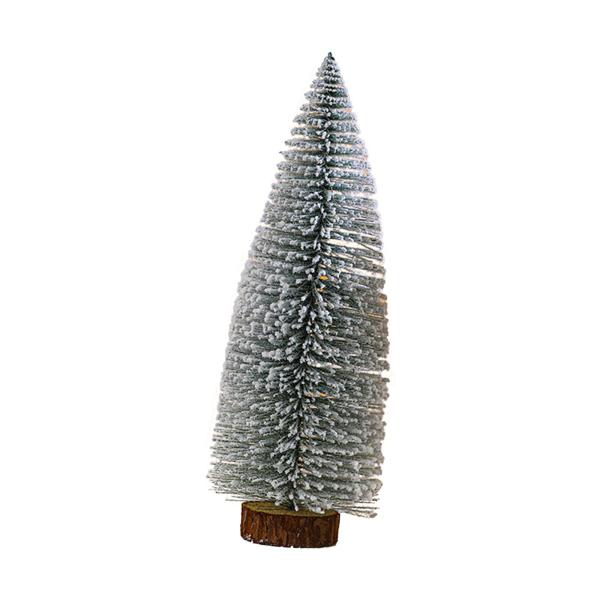 デスクトップ人工クリスマスツリー 卓上クリスマスツリー ファームハウスクリスマス用 11x32 cm
