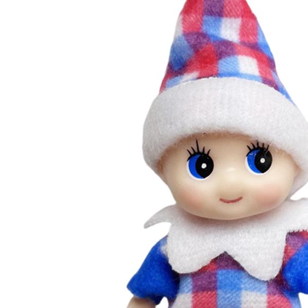 エルフ クリスマス ドール ノベルティ クリスマス エルフ デコレーション 屋内窓パーティー スタイル A