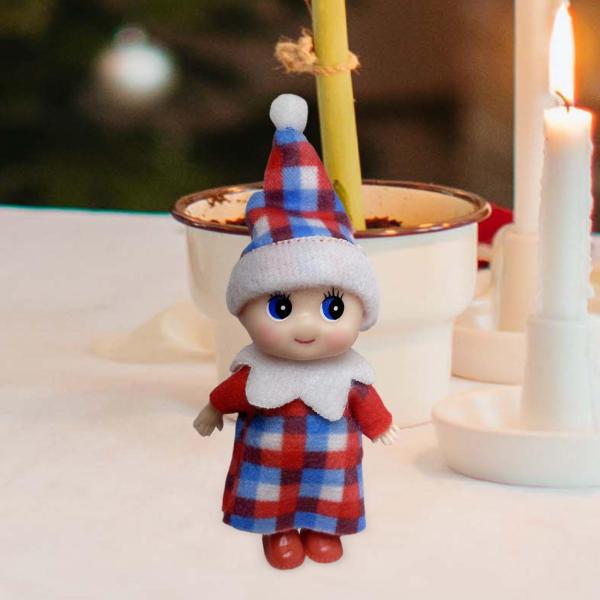 エルフ クリスマス ドール ノベルティ クリスマス エルフ デコレーション 屋内窓パーティー スタイル D