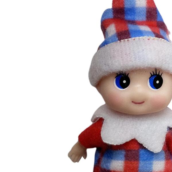 エルフ クリスマス ドール ノベルティ クリスマス エルフ デコレーション 屋内窓パーティー スタイル D