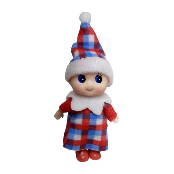 エルフ クリスマス ドール ノベルティ クリスマス エルフ デコレーション 屋内窓パーティー スタイル D