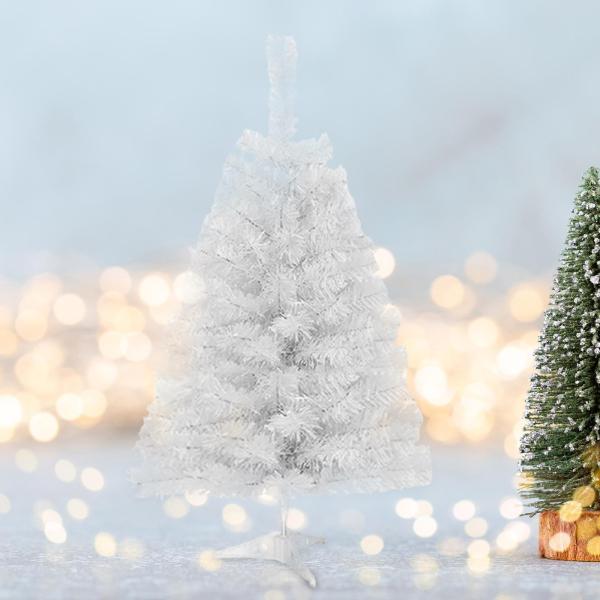 3フィートの人工クリスマスツリー ホリデーデコレーション パーティー用品 オーナメント フェイククリスマスツリー 屋外、オフィスのホリデーディスプレイ