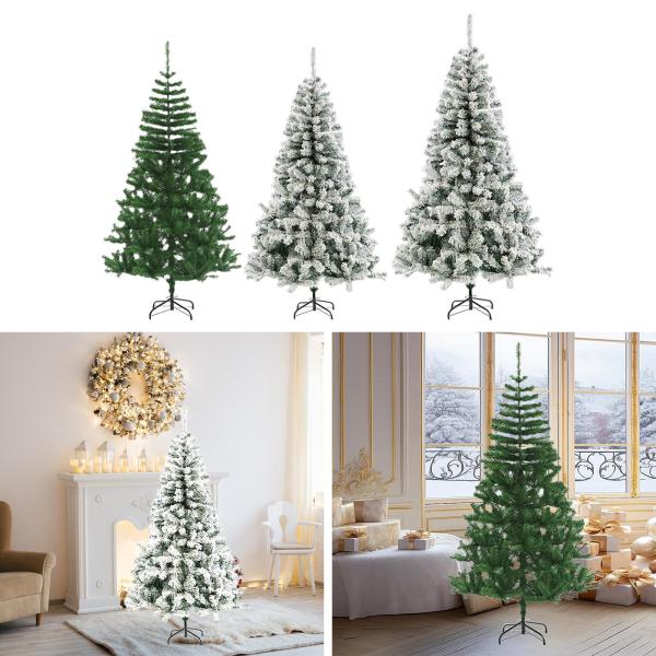 人工クリスマスツリー PVC クリスマスデコレーション レストラン バー 屋内用 120 cm グリーン