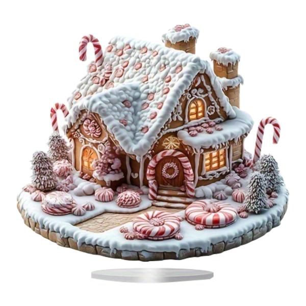 クリスマスハウスオーナメントコレクション デスク用クリスマスデコレーション ファームハウススタディ