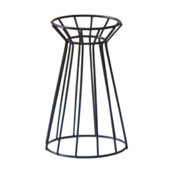 エアプラントホルダー ウェディングフラワースタンド 婚約記念日のお祝い用 ブラック