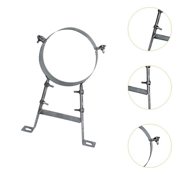 煙突パイプ壁ストラップホーム壁サポート暖炉部品パイプブラケットクランプ直径16cm