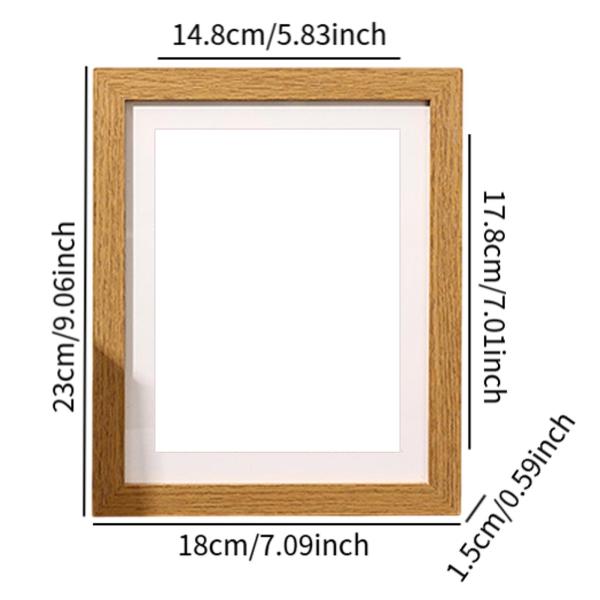 額縁 装飾家族写真コラージュ 棚 オフィス リビングルーム用 8インチ