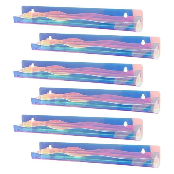 マニキュアオーガナイザーマニキュアシェルフディスプレイエッセンシャルオイルオーガナイザー6ピース