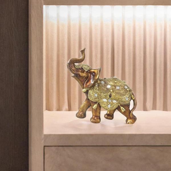 象の像コレクションギフト卓上装飾キャビネットリビングルーム棚小
