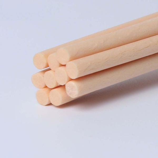 エッセンシャルオイルディフューザー用ファイバースティック 3mm×25cm 多機能ハンドメイド 木製カラー 100個