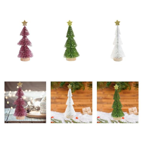 デスクトップミニチュアクリスマスツリークリスマスデコレーションパーティーホリデークリスマスレッド