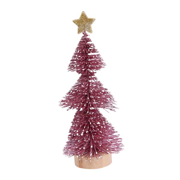 デスクトップミニチュアクリスマスツリークリスマスデコレーションパーティーホリデークリスマスレッド