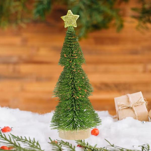 デスクトップミニチュアクリスマスツリークリスマスデコレーションパーティーホリデークリスマスグリーン