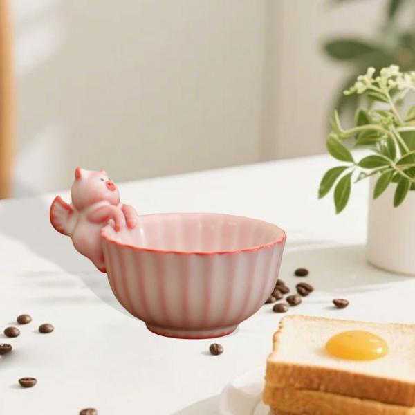 花柄ティーカップ ポータブル ユニーク セラミックティーカップ 家庭用 家族用 屋外 屋内用 8.5x4.7cm