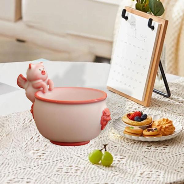 花柄ティーカップ ポータブル ユニーク セラミックティーカップ 家庭用 家族用 屋外 屋内用 9.5x5.4cm