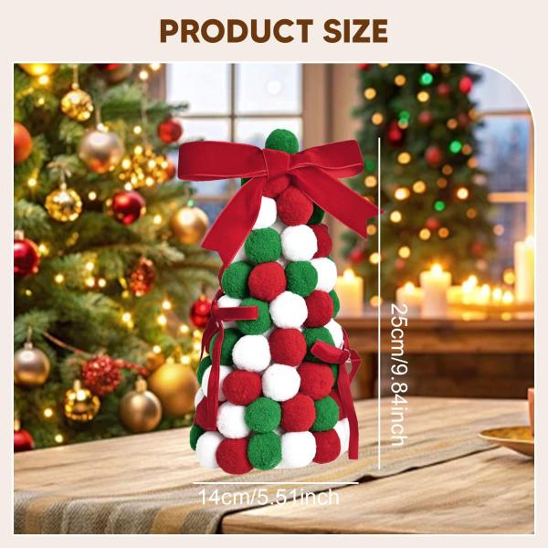 ミニクリスマスツリー 人工クリスマスツリー ぬいぐるみ デコレーションオーナメント ホームテーブル用 デコレーション ホリデー 新年