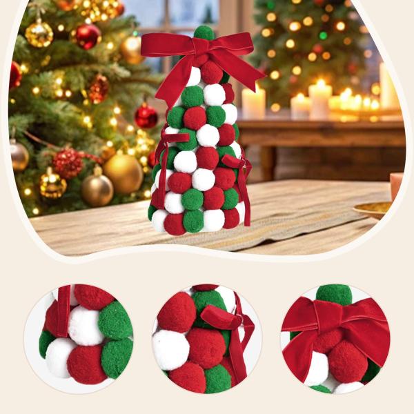ミニクリスマスツリー 人工クリスマスツリー ぬいぐるみ デコレーションオーナメント ホームテーブル用 デコレーション ホリデー 新年
