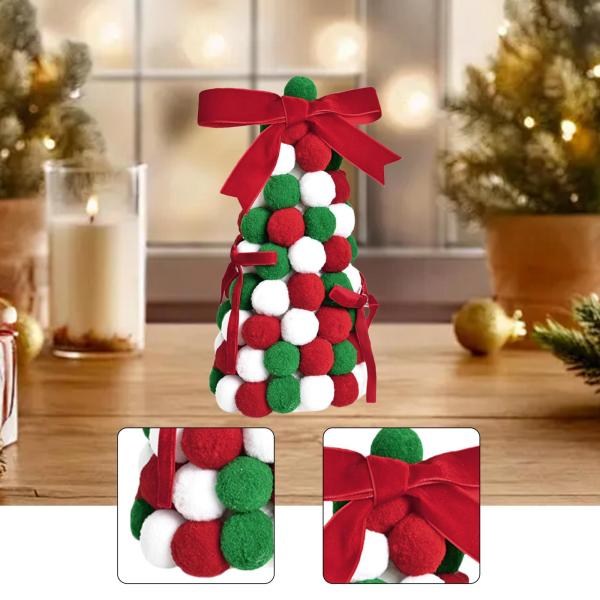 ミニクリスマスツリー 人工クリスマスツリー ぬいぐるみ デコレーションオーナメント ホームテーブル用 デコレーション ホリデー 新年