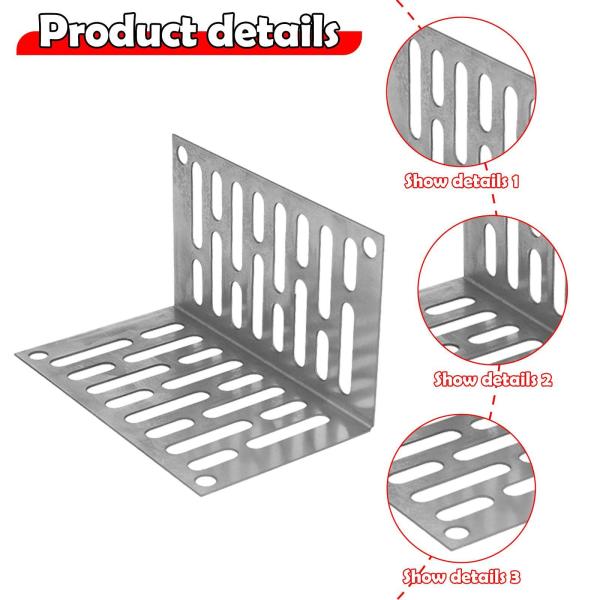 コーナーフロアドレンシンクキッチン排水ストレーナーバルコニーグレートシャワー排水口11cmx6.6cmx6.6cm