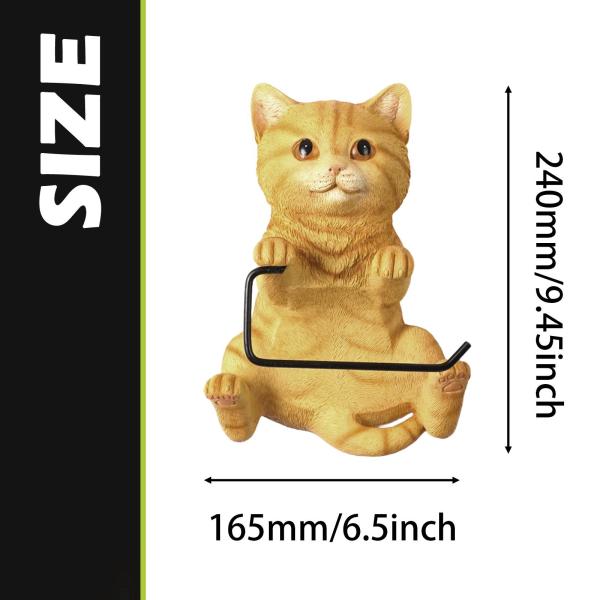 トイレットペーパーロールホルダー 面白いホテルトイレ 壁掛けトイレットペーパーホルダー イエロー