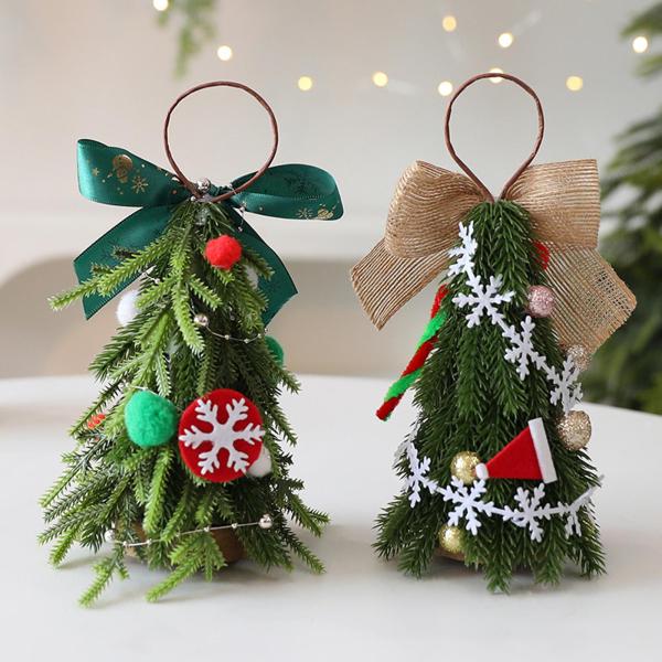 卓上クリスマスツリーオーナメント デスクトップクリスマスツリー パーティー ホリデー 寝室 