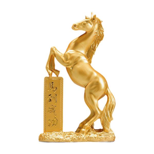 立っている馬の像樹脂彫刻ユニークなアートワークエレガントな装飾馬の
