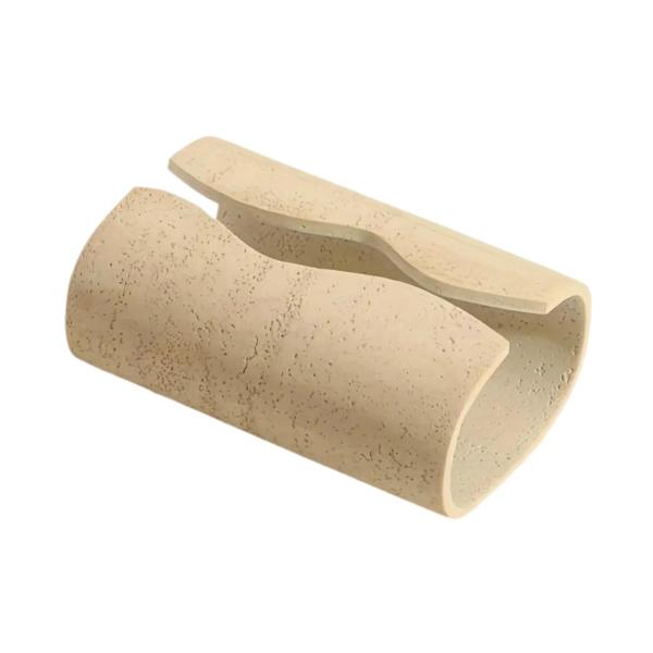 ティッシュボックスカバー 樹脂製 ティッシュホルダー 寝室 浴室 リビングルーム用 ベージュ