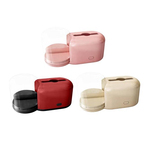 ティッシュボックス ナプキンディスペンサー 装飾ペーパーケース オフィス バスルーム レストラン用 ホワイト