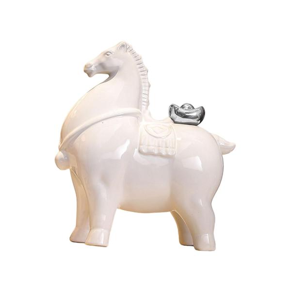 陶器 馬の置物のおすすめ人気商品一覧 通販 - Yahoo!ショッピング