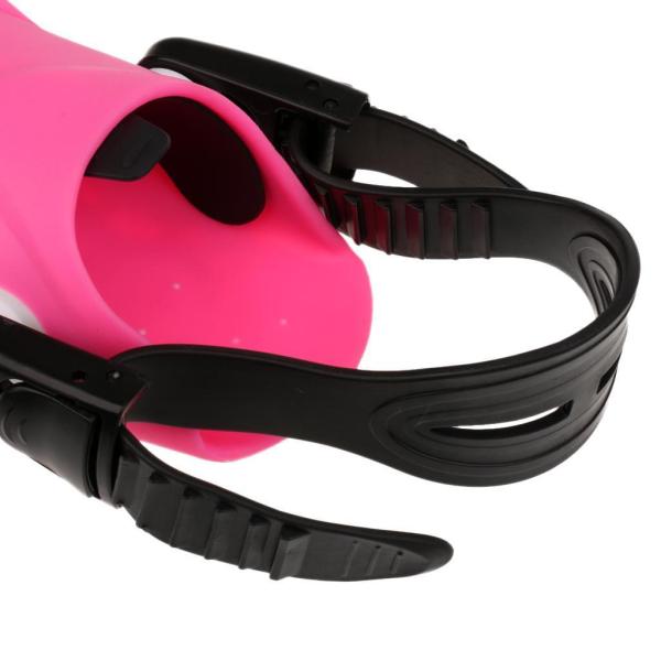 キッズ フィン スキューバ ダイビング 水泳 ダイビング 訓練 フリッパー 全2色 - ピンク