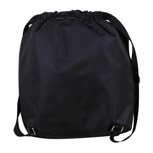 女性男性水泳ビーチ巾着バックパックドライウェット分離バッグパックブラック