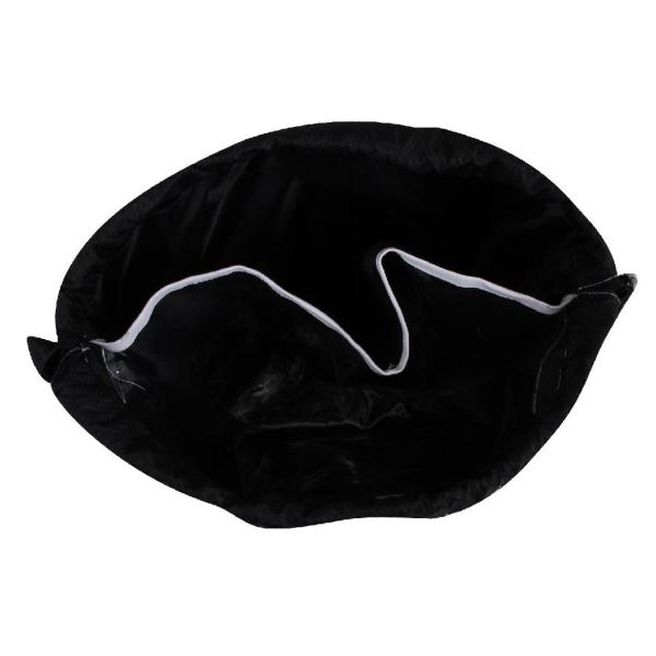 女性男性水泳ビーチ巾着バックパックドライウェット分離バッグパックブラック