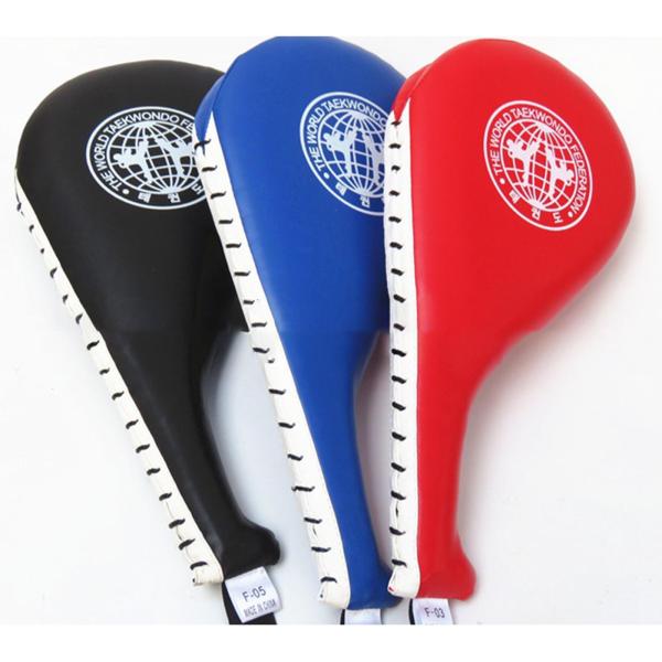 PUTKDテコンドートレーニングキックパッド格闘技空手キックフットターゲット - 青