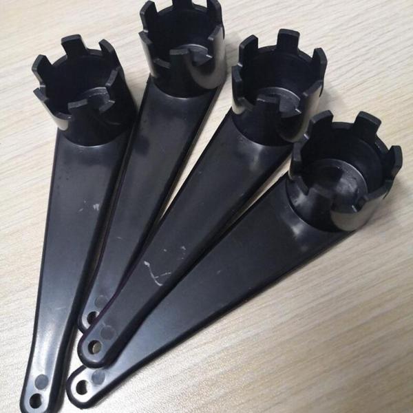 エアバルブスパナレンチ修理キットに膨脹可能なボートカヤックバルブの取り外し - 黒