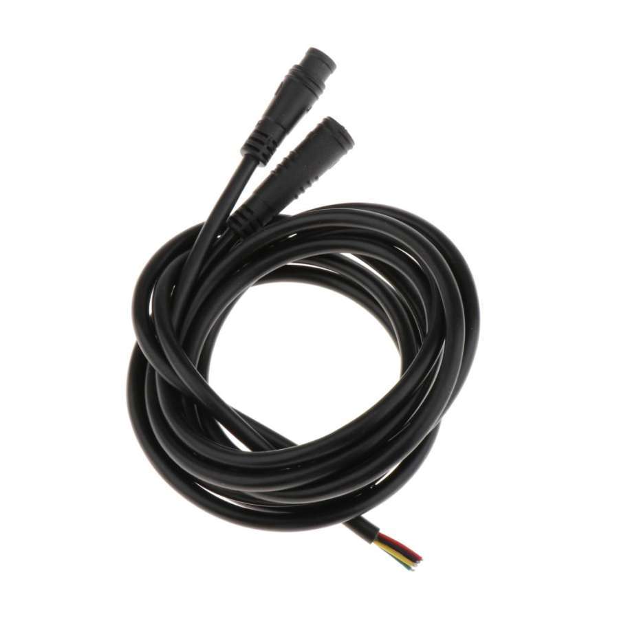 電気自転車延長ケーブルワイヤー2Pin / 3Pin 5Pin 6Pinプラグコネクタ