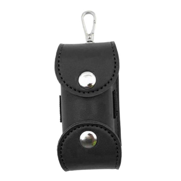 ゴルフボールレザーポーチバッグティーウエストホルダーゴルフスポーツアクセサリーブラック