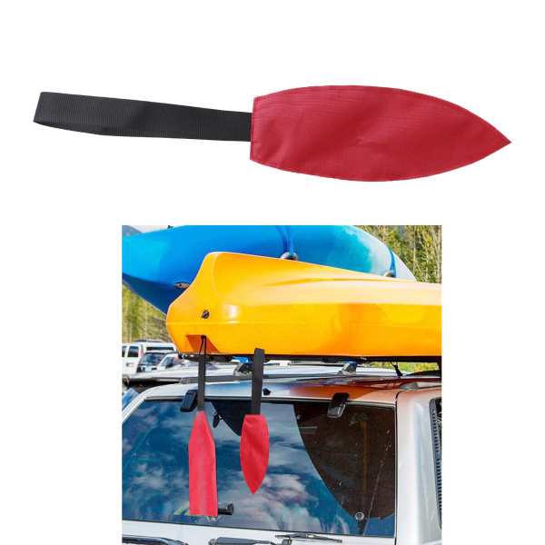 カヤックカヌー安全アクセサリー用ウェビング付きの赤いトラベルフラッグ牽引警告フラグ、使いやすい｜stk-shop｜02